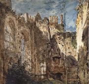 John Constable Cowdray House:The Ruins 14 Septembr 1834 Spain oil painting artist